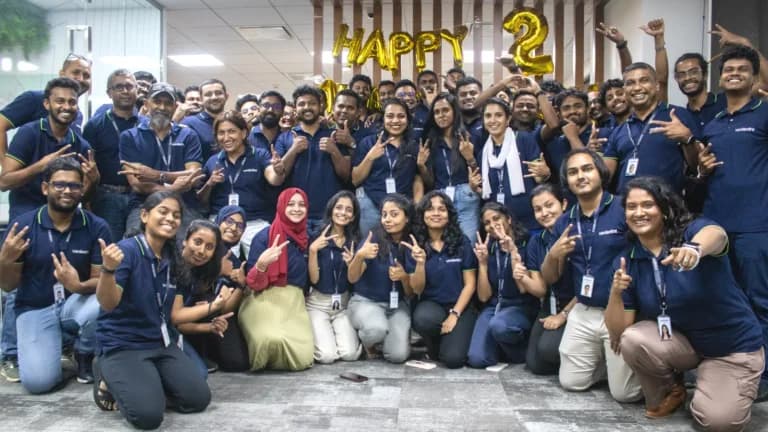 Verdentra team — anniversary
